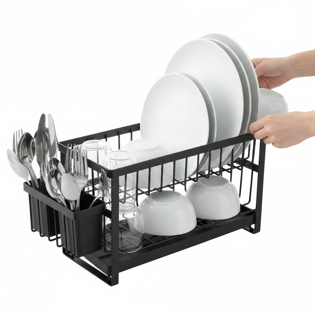 Sink Caddy Organizer black variant product photo