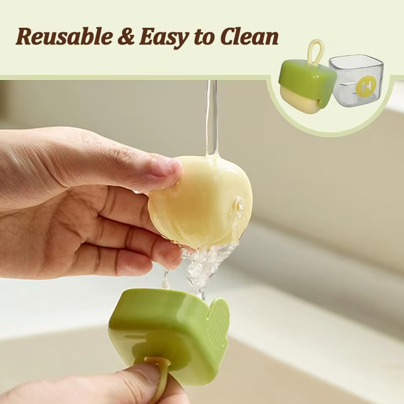 Washable Lint Remover Reusable Clothes Hair Sticky Roller Portable Pet Hair Remover Dust Removal Brush for Household Cleaning