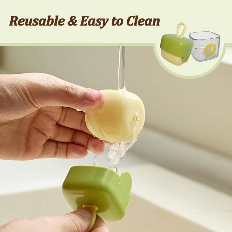 Washable Lint Remover Reusable Clothes Hair Sticky Roller Portable Pet Hair Remover Dust Removal Brush for Household Cleaning