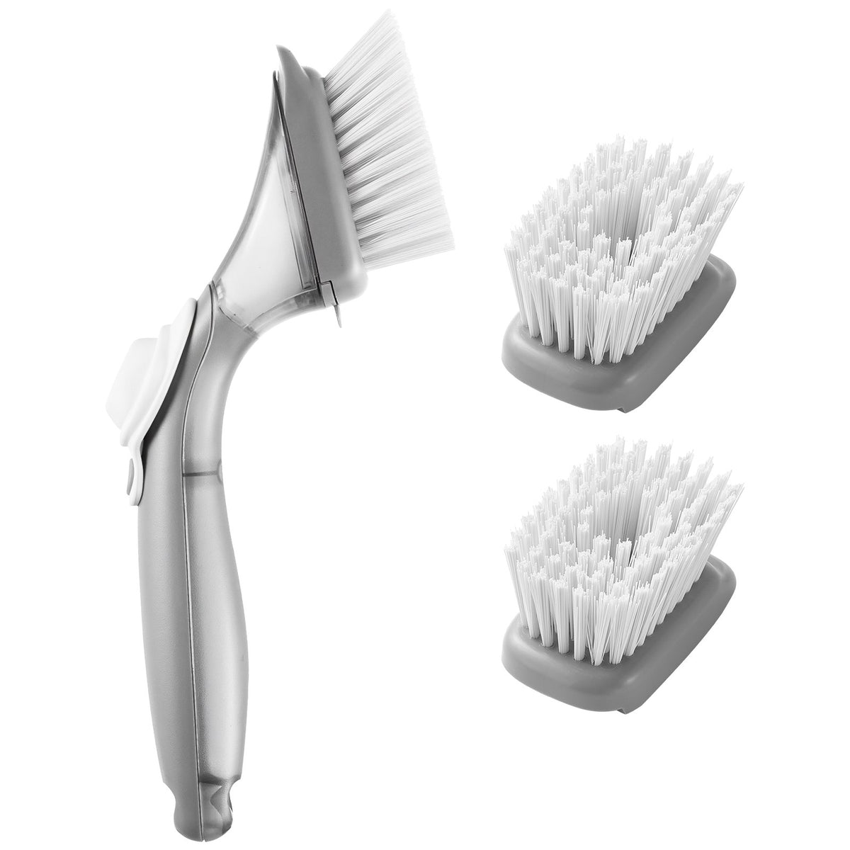 Soap Dispensing Dish Brush – Built-In Soap Reservoir for Hygienic, Effortless Dishwashing