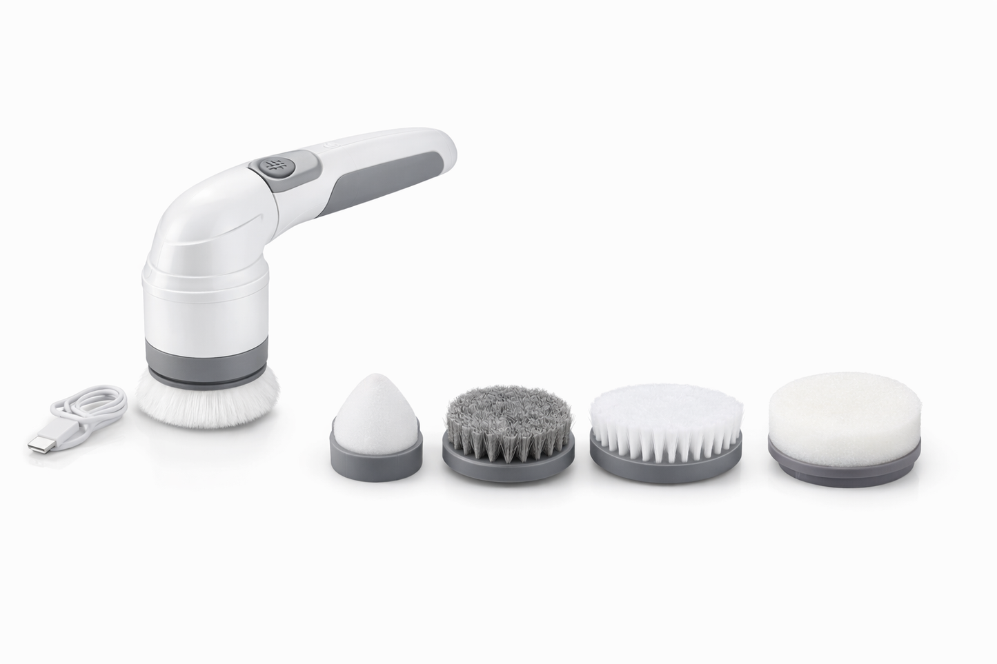 Electric Kitchen Scrubber Brush – Cordless Rechargeable Dish Cleaning Tool for Sink, Stove & Cookware